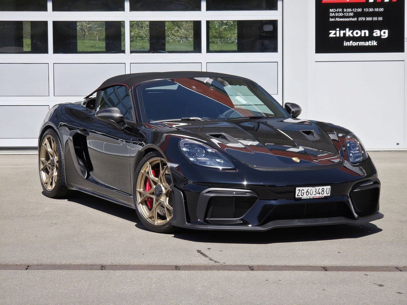 Porsche Boxster 718 Boxster Spyder RS Weissach PDK