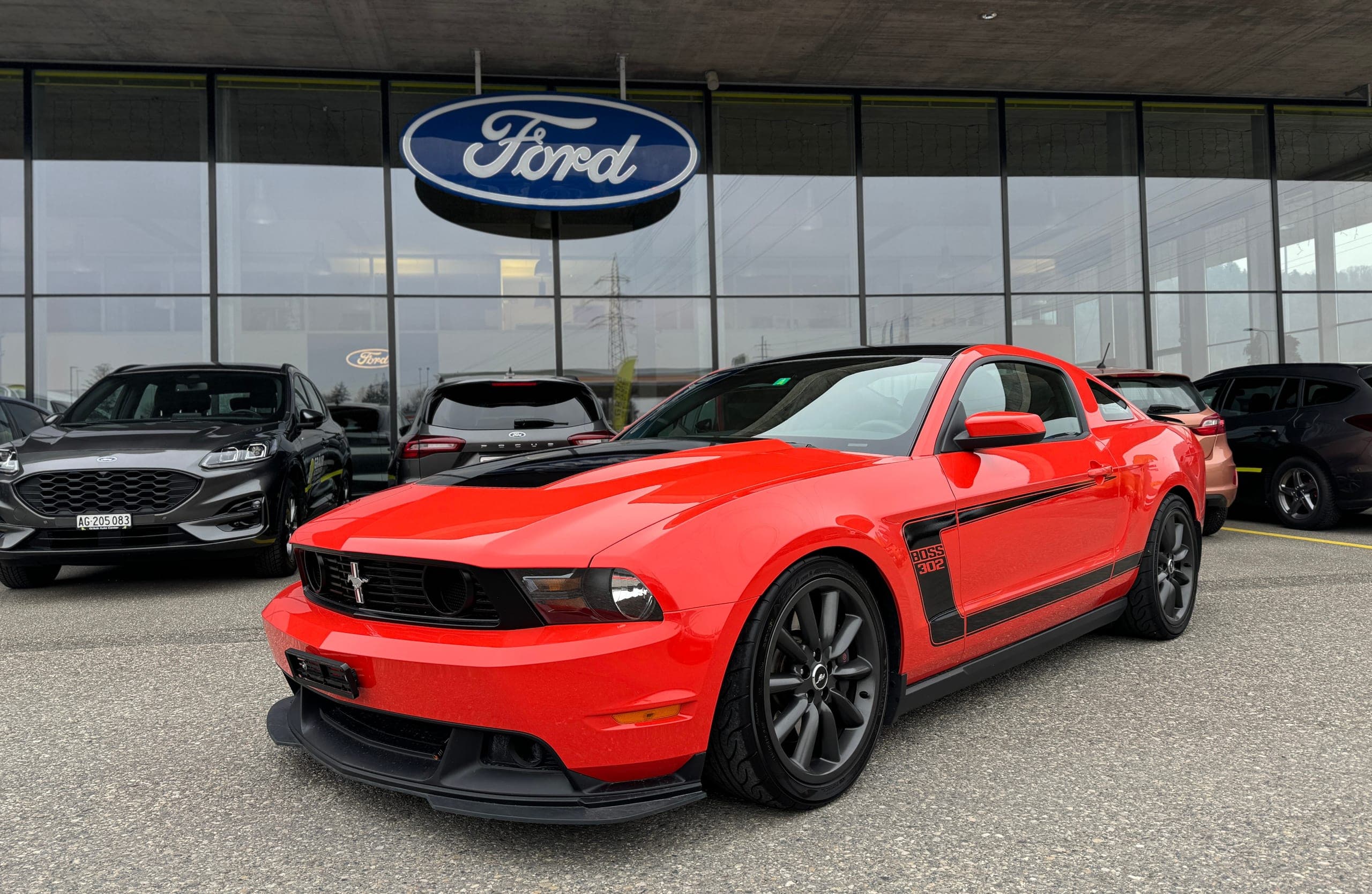 Ford Mustang FORD Mustang BOSS 302 5.0L V8 455PS ORANGE #2076 RECARO KW Gewindefahrwerk