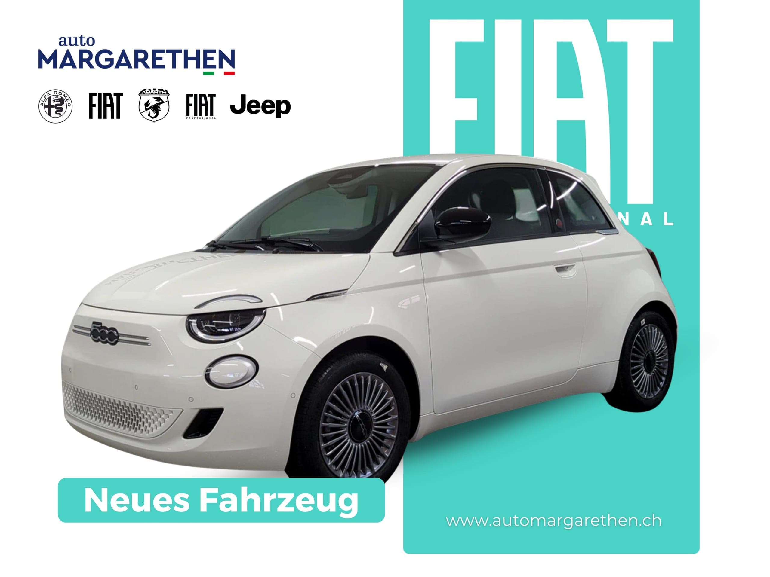 Fiat 500 FIAT 500 3+1 electric 87 kW Red Swiss Edition