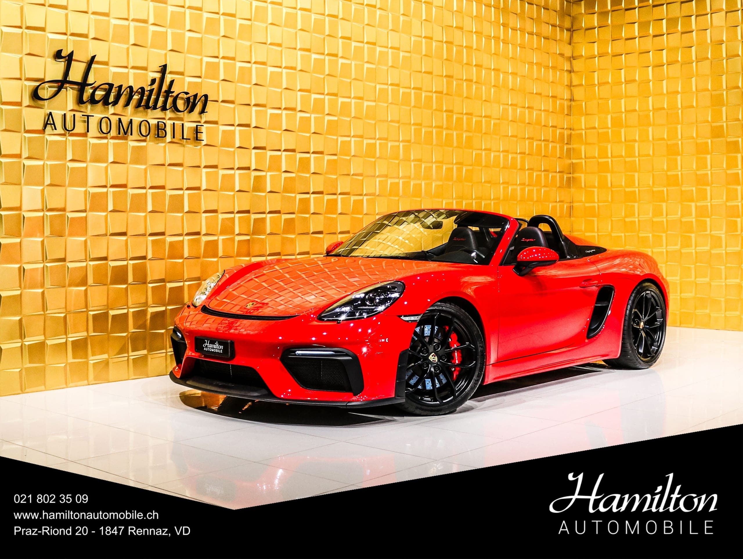 Porsche 718 PORSCHE 718 Boxster Spyder PDK