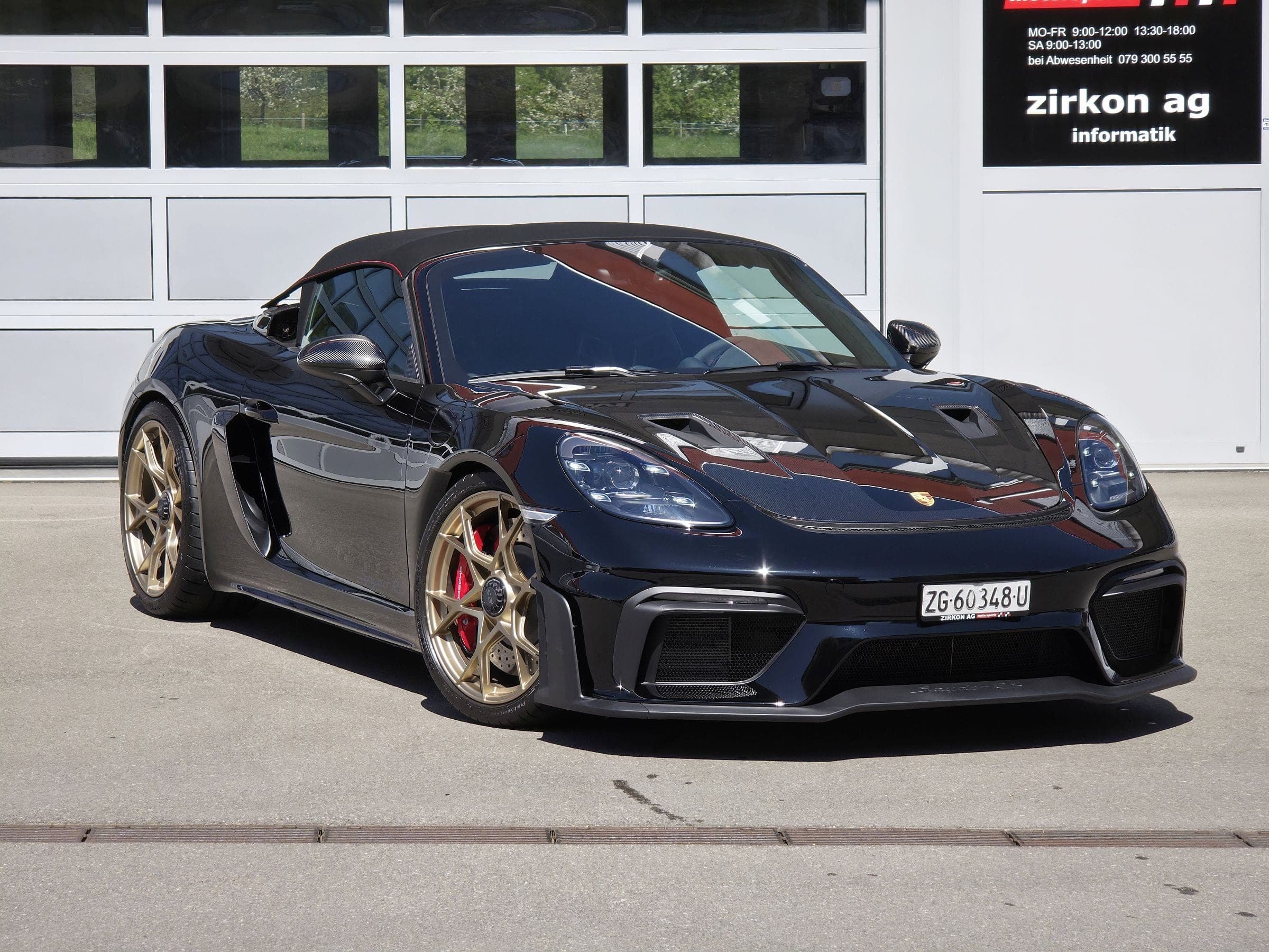 Porsche 718 PORSCHE 718 Boxster Spyder RS Weissach PDK