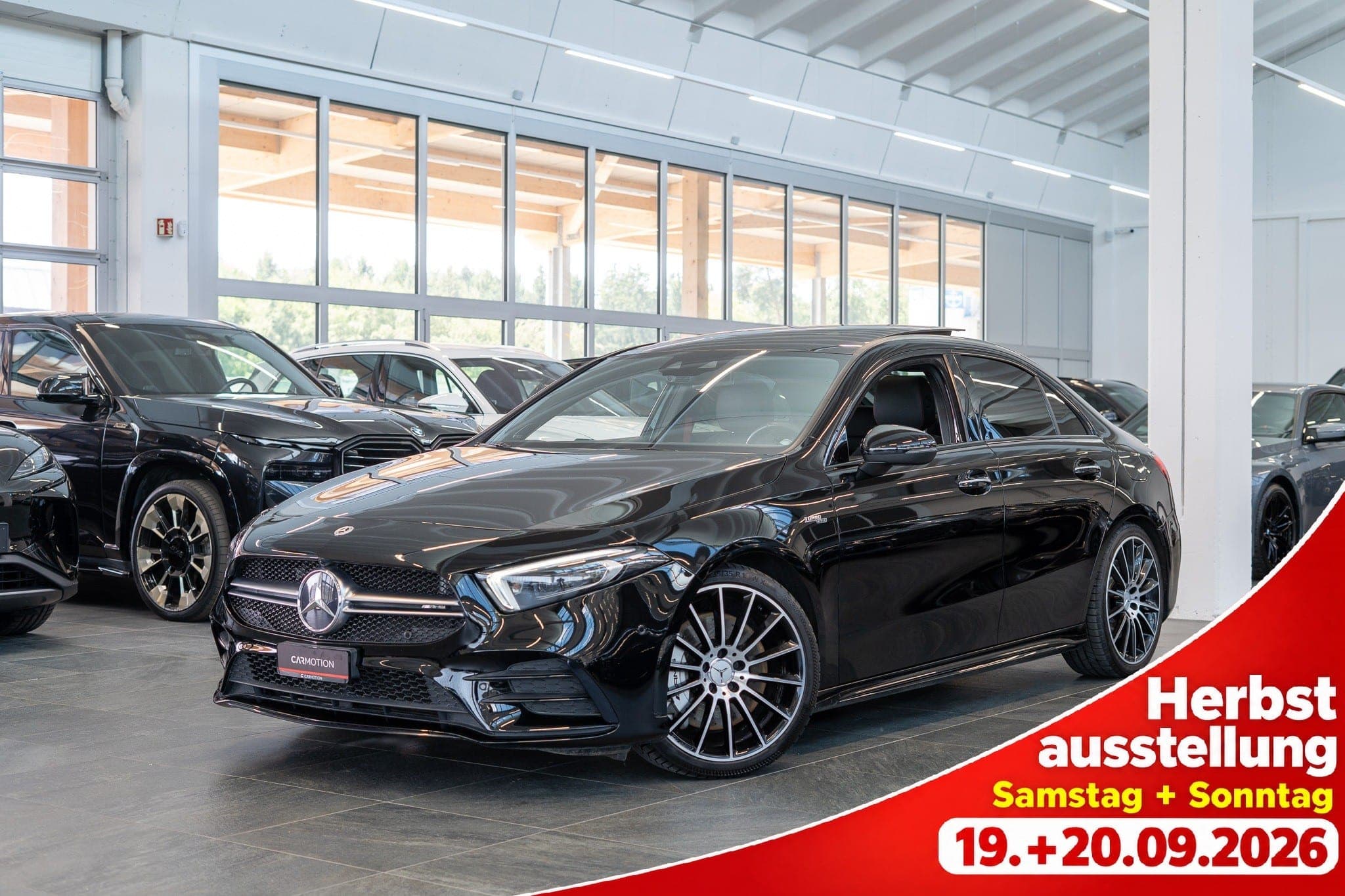 Mercedes-Benz A-Klasse MERCEDES-BENZ A 35 AMG 4matic Limousine / Panorama-Schiebedach / Burmester / Ambiente-Beleuchtung