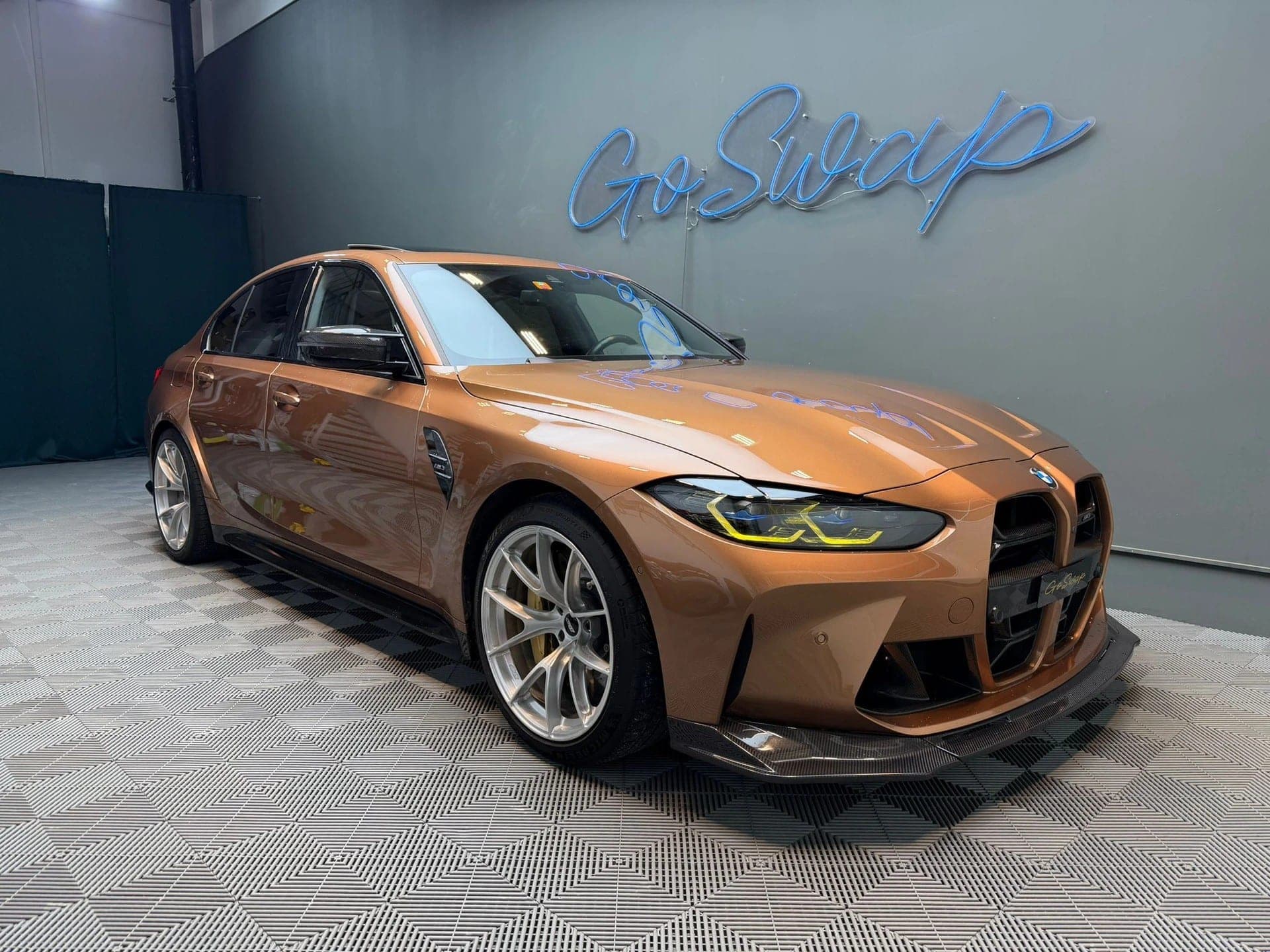 BMW 3er BMW M3 G80 * Boite Manuelle * Zanzibar Individual Color * Apex Wheels