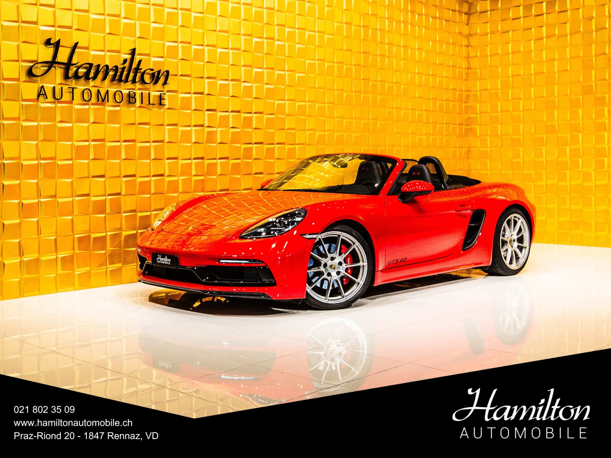 Porsche 718 PORSCHE 718 Boxster GTS 4.0