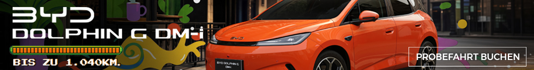 BYD Dolphin G DM-i – bis zu 1'040 km. Jetzt entdecken.